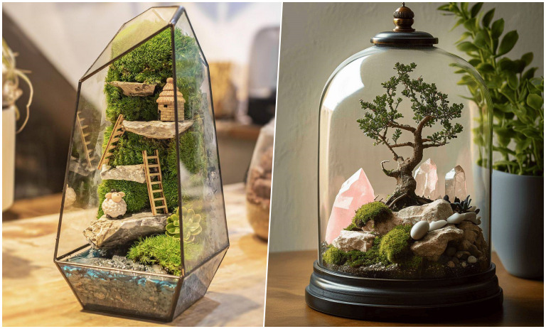 تزیین تراریوم با ایده‌های خلاقانه